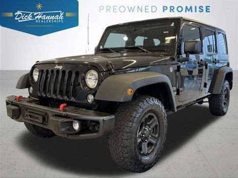 Used 2016 Jeep Wrangler Unlimited Sport w/ Max Tow Package AWD/4WD image 1