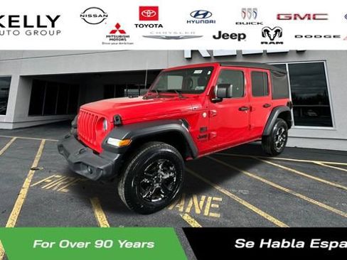 Certified 2021 Jeep Wrangler Unlimited Sport image 1