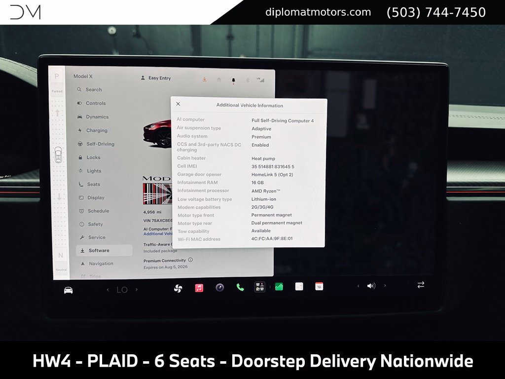 Used 2026 Tesla Model X Plaid AWD/4WD image 37