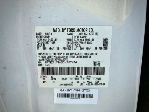 Used 2013 Ford F150 XL w/ PWR Equipment Group RWD image 49