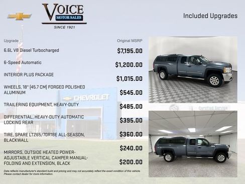 Used 2013 Chevrolet Silverado 2500 LT w/ Interior Plus Package image 4