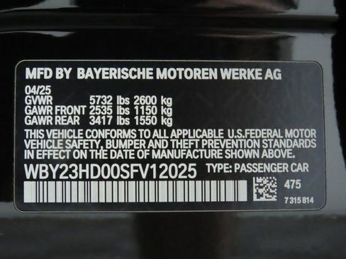 Used 2025 BMW i4 eDrive40 w/ M Sport Package image 36