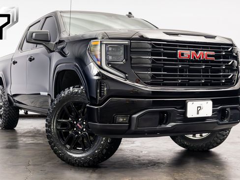 Used 2024 GMC Sierra 1500 Elevation w/ LPO, Elevation Black Package AWD/4WD image 1