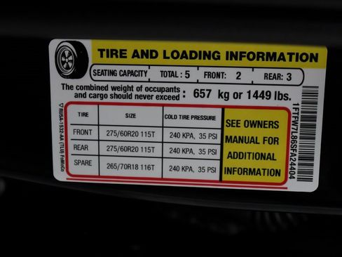 Certified 2025 Ford F150 Platinum w/ Equipment Group 702A High image 30