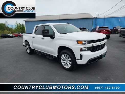 Used 2021 Chevrolet Silverado 1500 Custom AWD/4WD image 1