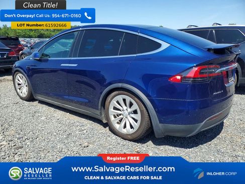Used 2017 Tesla Model X AWD/4WD image 3