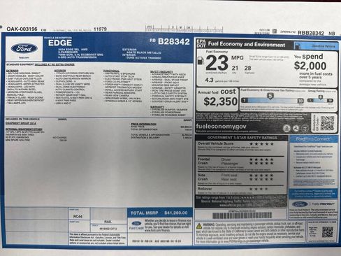 Used 2024 Ford Edge SEL AWD/4WD image 24