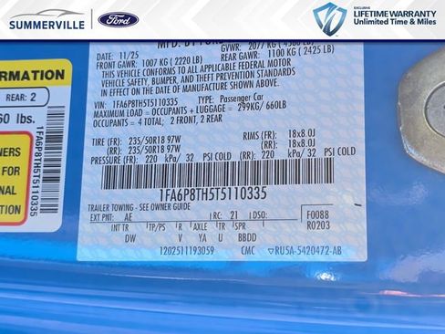 New 2026 Ford Mustang Coupe RWD image 34