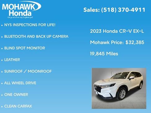 Certified 2023 Honda CR-V EX-L image 8