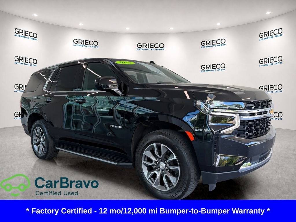 Certified 2024 Chevrolet Tahoe LS w/ Driver Alert Package AWD/4WD image 1