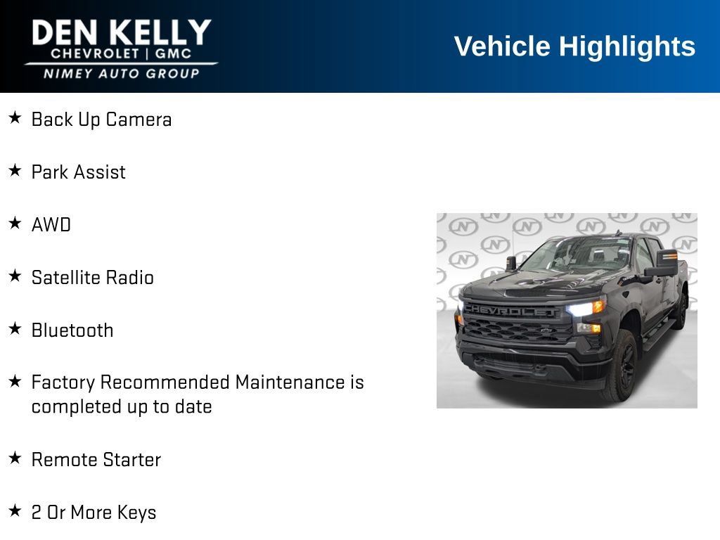 Used 2023 Chevrolet Silverado 1500 Custom AWD/4WD image 5
