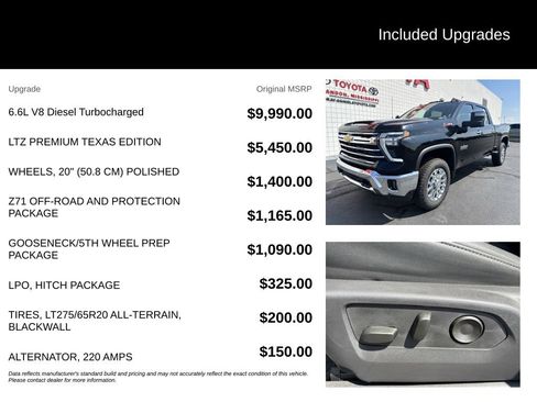 Used 2025 Chevrolet Silverado 2500 LTZ w/ LTZ Premium Texas Edition AWD/4WD image 7