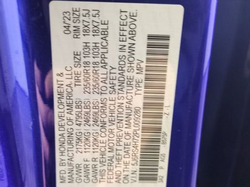 Certified 2023 Honda CR-V EX-L image 29