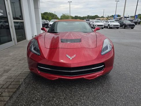 Certified 2014 Chevrolet Corvette Stingray Convertible w/ 3LT Preferred Equipment Group RWD image 2