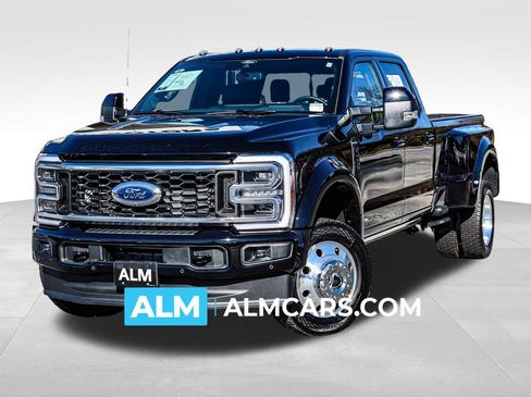 Used 2025 Ford F450 Platinum w/ Snow Plow Prep Package image 1