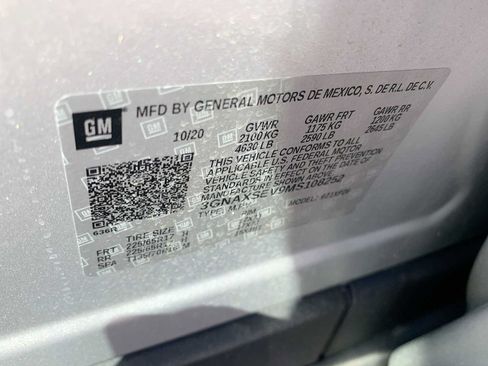 Certified 2021 Chevrolet Equinox LS AWD/4WD image 32