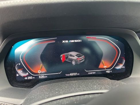 Used 2021 BMW X6 M50i w/ Executive Package AWD/4WD image 3