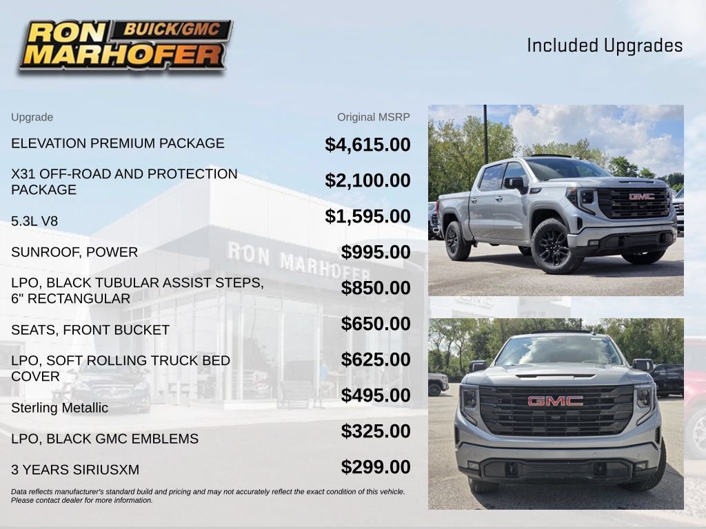 New 2026 GMC Sierra 1500 Elevation w/ Elevation Premium Package AWD/4WD image 6