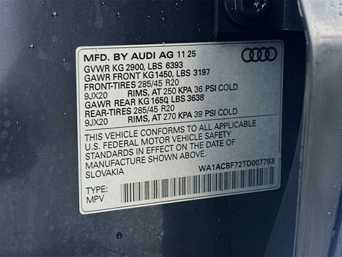 New 2026 Audi Q7 2.0T Premium image 33