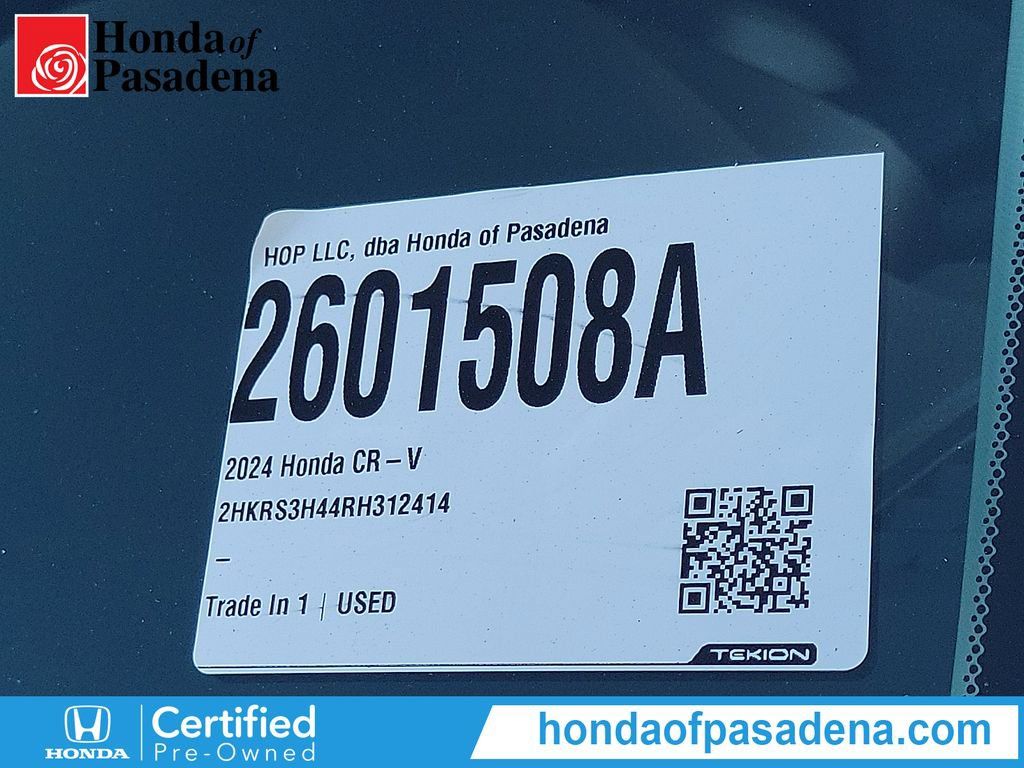 Certified 2024 Honda CR-V EX image 33
