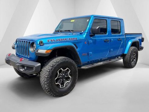 Used 2021 Jeep Gladiator Rubicon w/ Uconnect 4C Nav & Sound Group AWD/4WD image 3