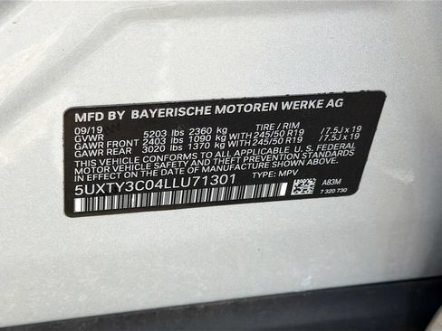 Used 2020 BMW X3 sDrive30i w/ Premium Package RWD image 44