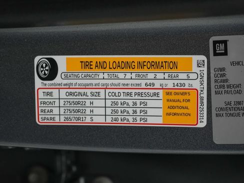 Used 2021 Chevrolet Tahoe High Country AWD/4WD image 35