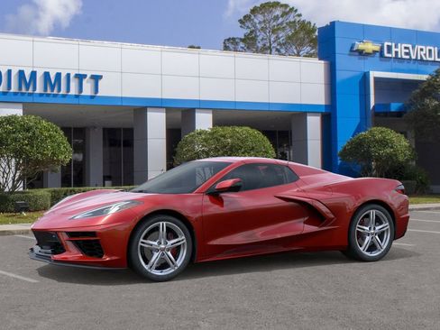 New 2026 Chevrolet Corvette Stingray Preferred Conv w/ Chrome Exterior Badge Package RWD image 2