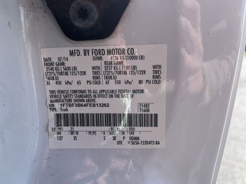Used 2015 Ford F350 XLT AWD/4WD image 15