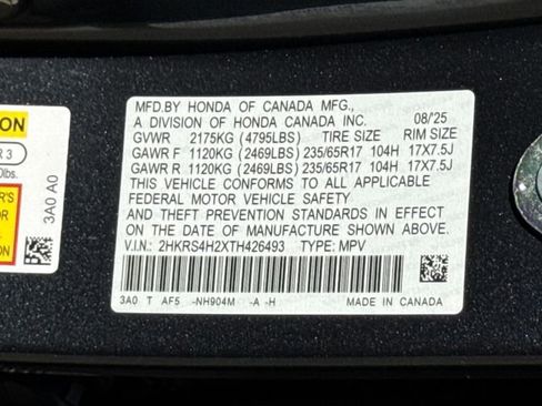 Used 2026 Honda CR-V LX image 30