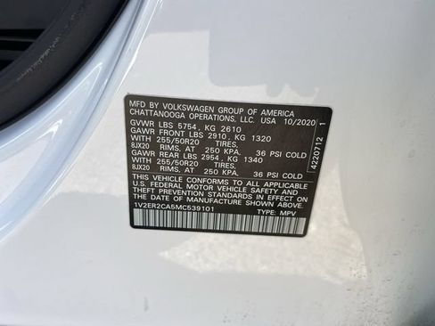 Used 2021 Volkswagen Atlas SEL FWD image 39