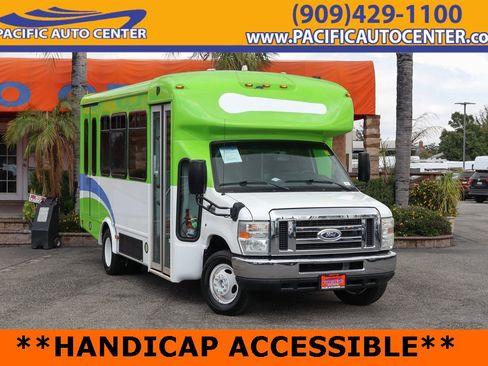 Used 2015 Ford E-450 and Econoline 450 Super Duty w/ Shuttle Bus Prep Package image 1