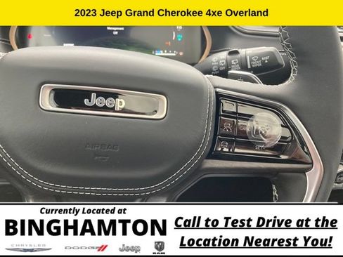 New 2023 Jeep Grand Cherokee Overland w/ Luxury Tech Group IV AWD/4WD image 15