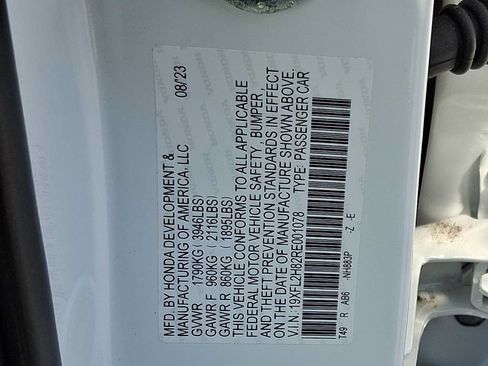 Certified 2024 Honda Civic Sport image 26