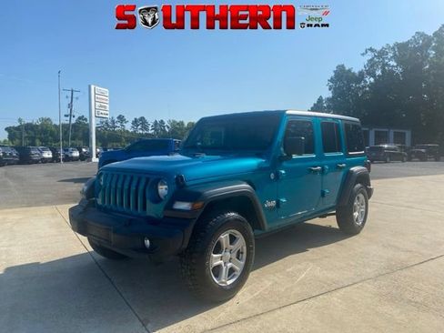 Used 2020 Jeep Wrangler Unlimited Sport S AWD/4WD image 1