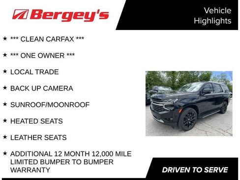 Used 2023 Chevrolet Tahoe LT w/ Luxury Package AWD/4WD image 4