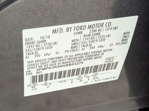 Certified 2019 Ford Edge Titanium image 19