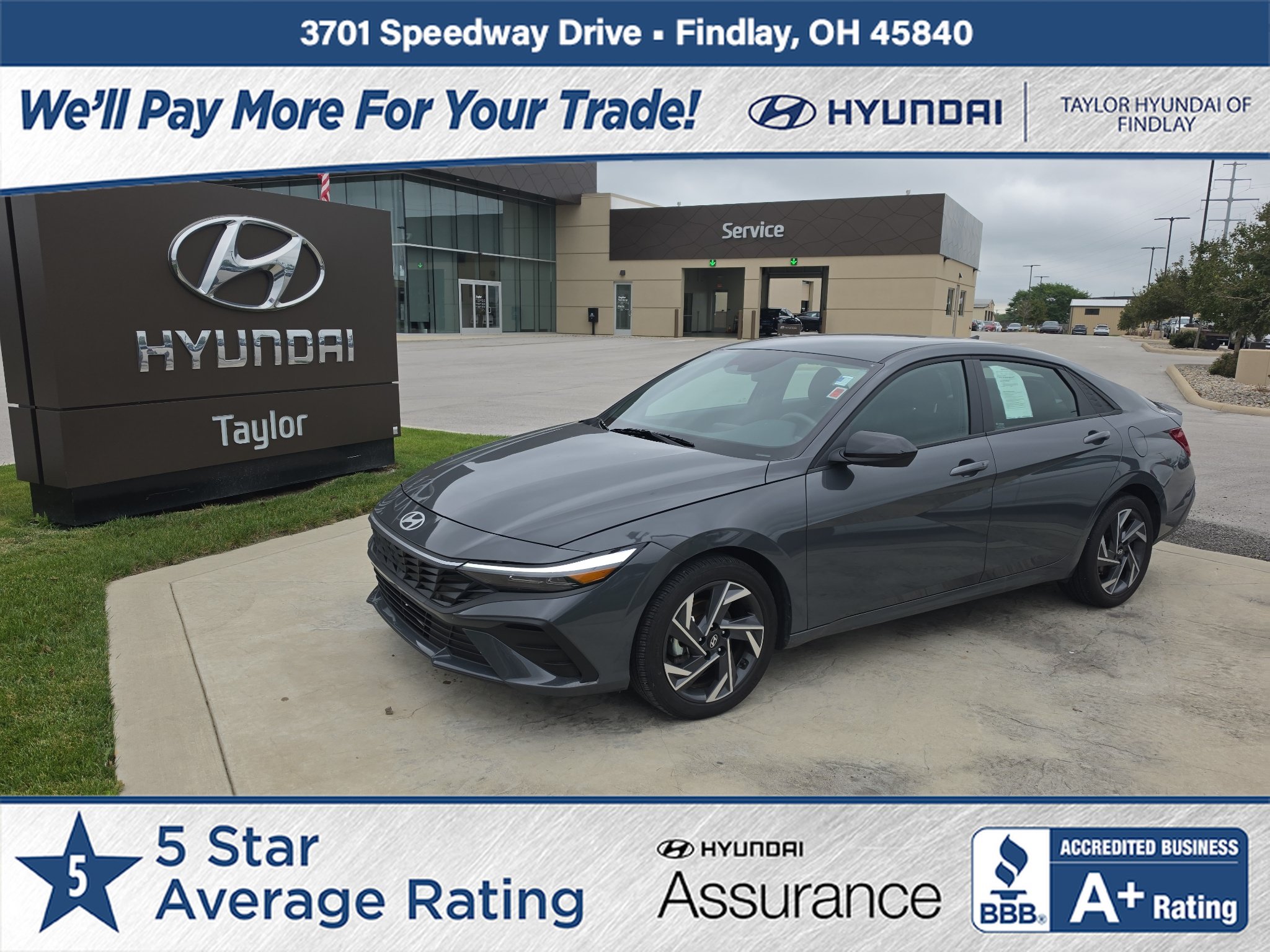 Used 2025 Hyundai Elantra Sport FWD image 1
