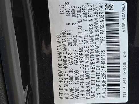 Used 2023 Honda Civic Sport image 33