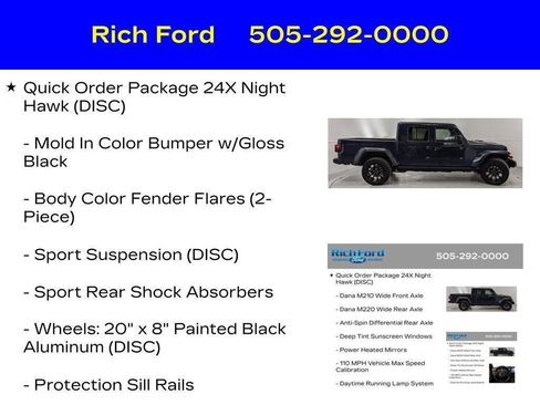 Used 2025 Jeep Gladiator Sport AWD/4WD image 32