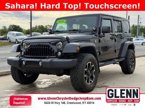 Used 2016 Jeep Wrangler Unlimited Sahara AWD/4WD image 1