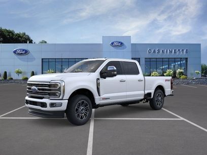 New 2025 Ford F350 Platinum w/ Platinum Plus Package