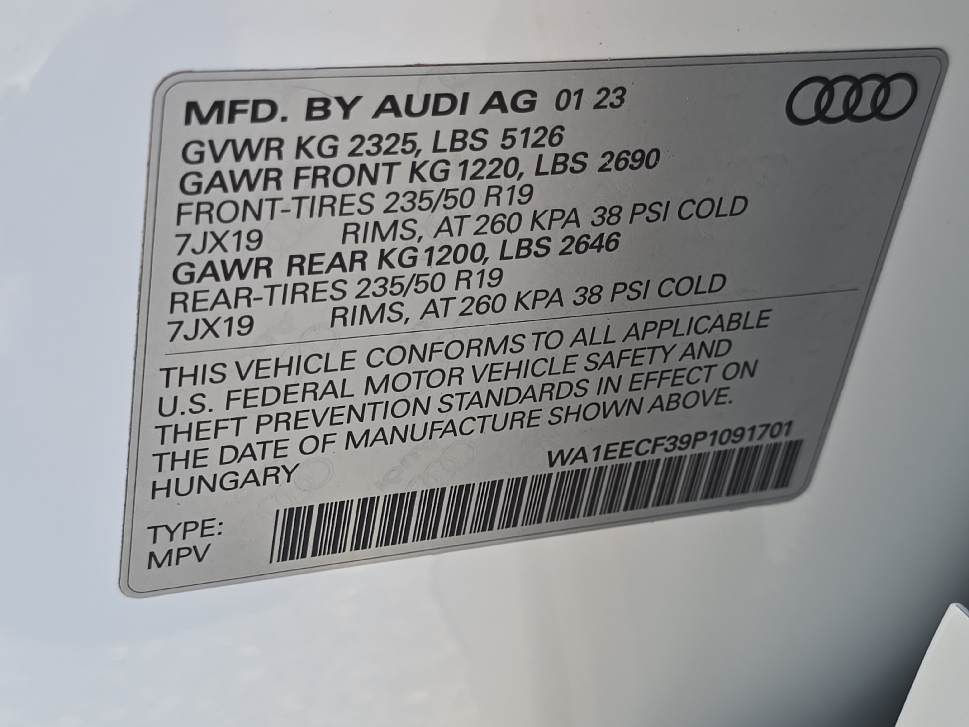 Used 2023 Audi Q3 2.0T Premium Plus w/ Premium Plus Package AWD/4WD image 36
