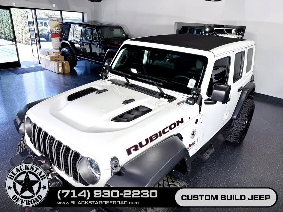 Used 2024 Jeep Wrangler Unlimited Rubicon w/ Technology Group AWD/4WD image 7