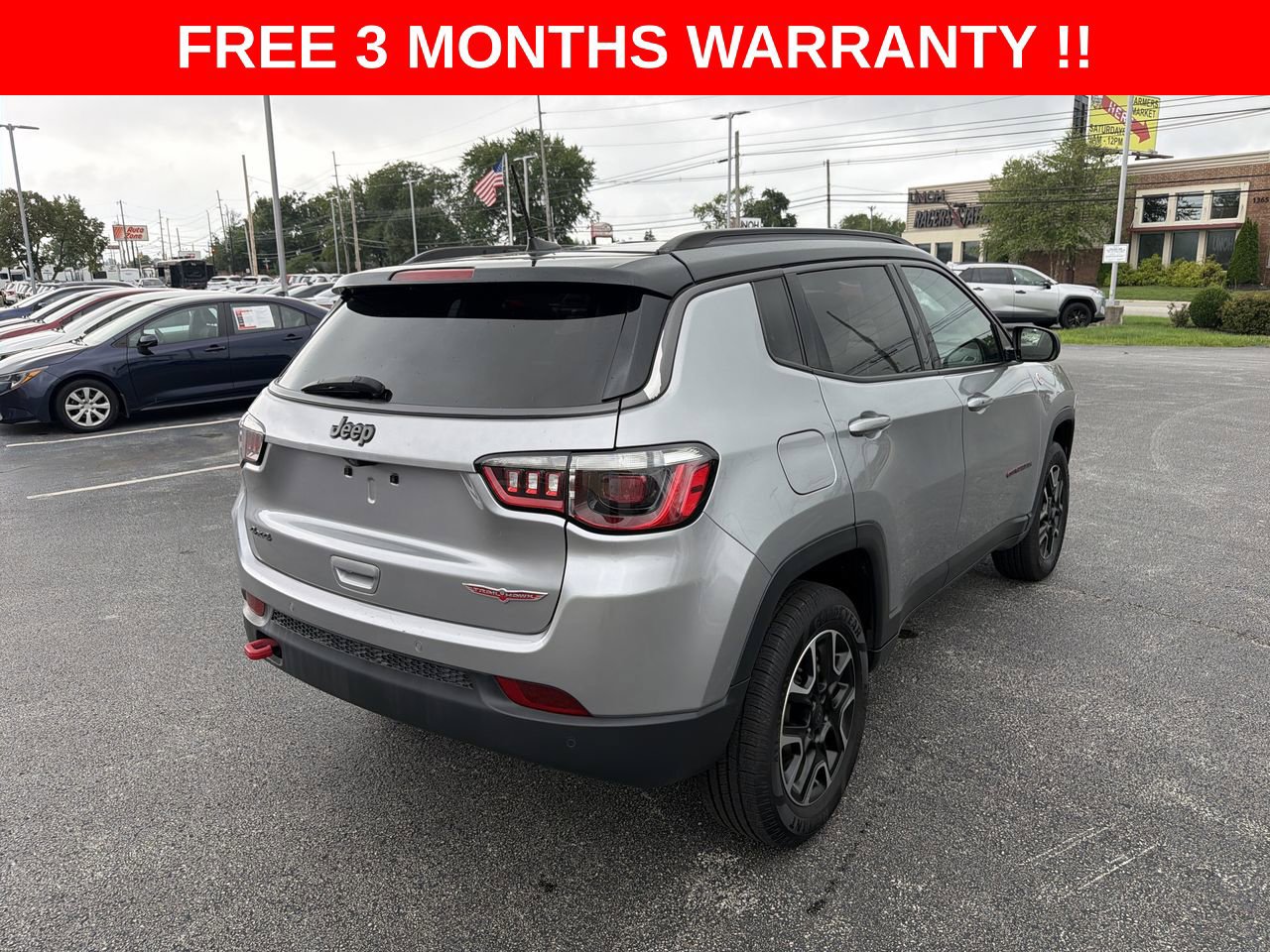 Used 2021 Jeep Compass Trailhawk AWD/4WD image 29