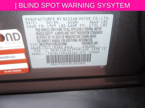 Certified 2024 Nissan Kicks SR w/ Interior Electronics Package image 13