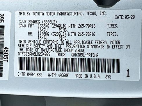 Used 2020 Toyota Tacoma TRD Pro AWD/4WD image 33
