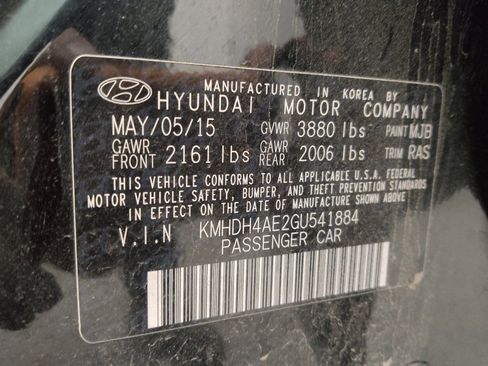 Used 2016 Hyundai Elantra SE w/ Option Group 02 image 33