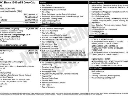 Used 2022 GMC Sierra 1500 AT4 w/ AT4 Preferred Package AWD/4WD image 41