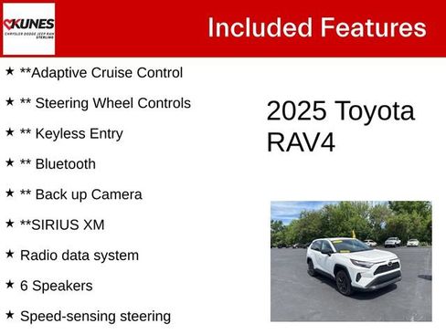 Used 2025 Toyota RAV4 LE FWD image 4
